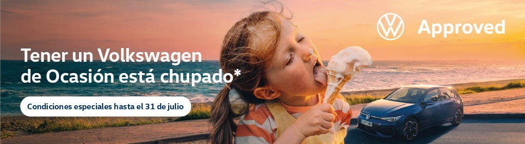 VW Approved - Del 1 al 31 de Julio tener un Volkswagen de ocasión está chupado
